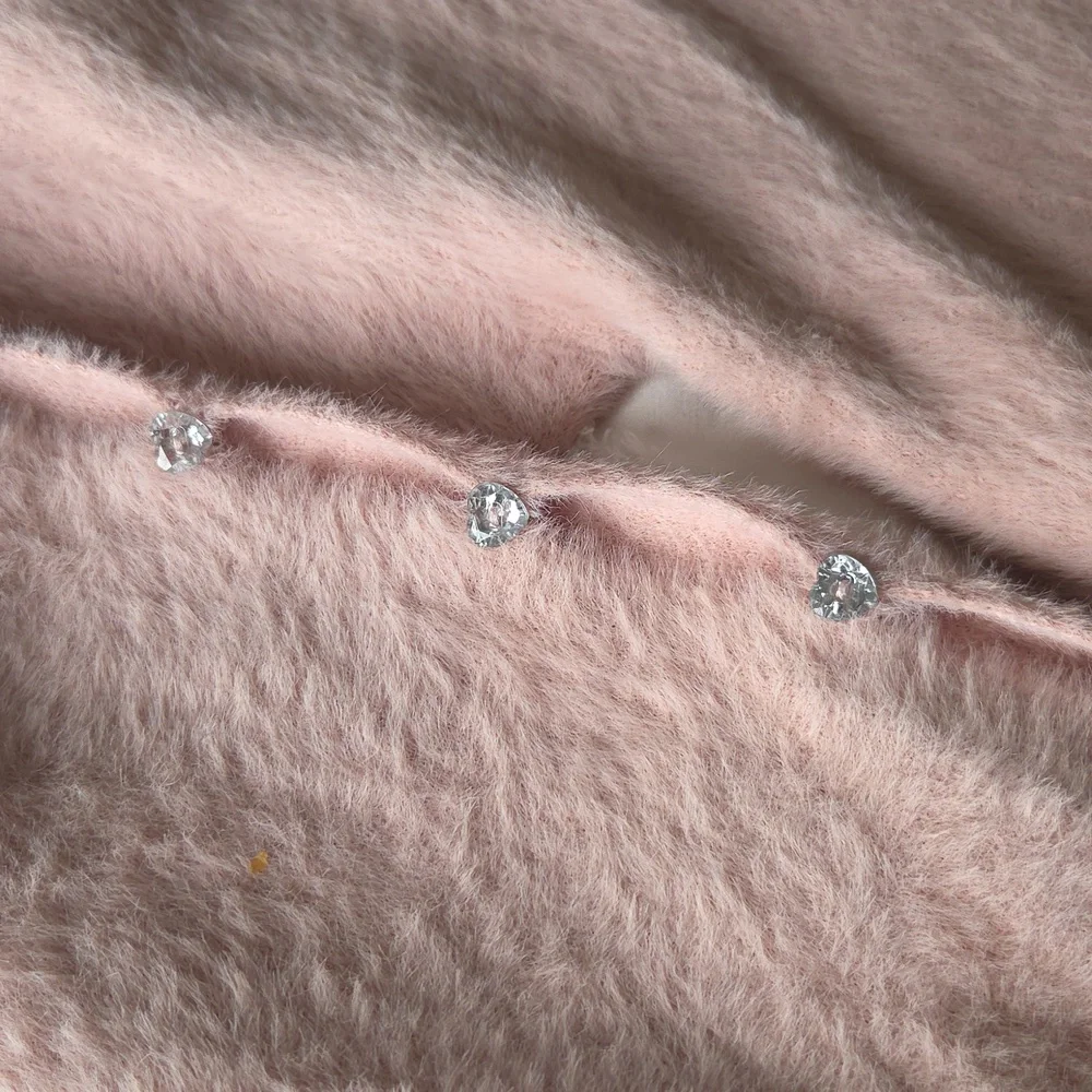 4/$20 Kaily K Soft Pink Women's Sweater - Picture 3 of 4